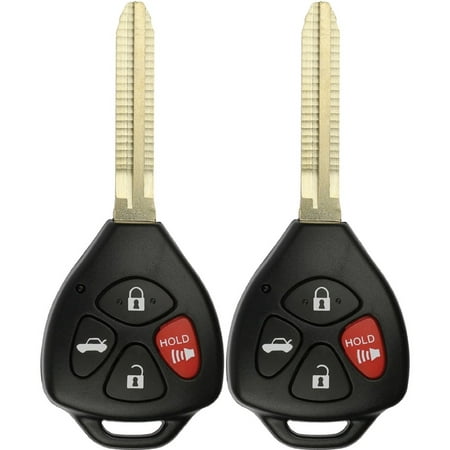- 2 PACK KeylessOption Key Fob Keyless Entry Remote Control Replacement HYQ12BBY for 2007-2010 Toyota Camry