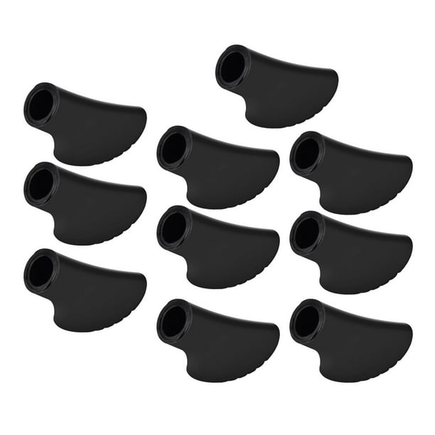 10Pcs Climbing Trekking Poles Cane Bottom Pads Protectors 11mm Hole Diameter Slip Cane Caps Cover Part Walmart