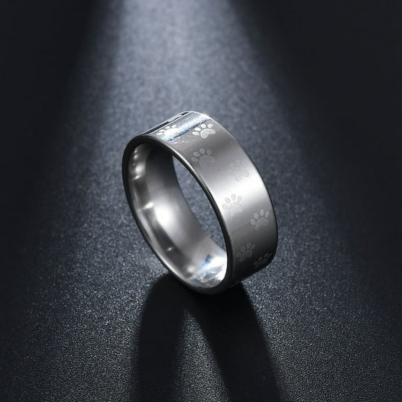 Stainless Steel Rainbow Insect Ring, Unisex Metal Ring, Non-Inlay, Fashion Jewelry for Men and Women