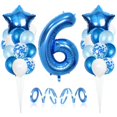 thumbnail image 4 of destyer Birthday Balloon Set Foil Balloon 1-8 Years Old Balloon Set Party Decoration 6 Number, 4 of 9