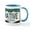White/Blue Inside, variant on CafePress - NATIVE Colorado License Plate Mug - 11 oz Ceramic Mug - Novelty Coffee Tea Cup