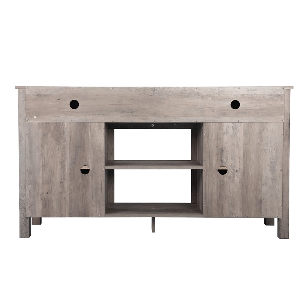 Kadyn Modern Corner Tv Stand Entertainment Cabinet, Tv Console for Living Room, Entertainment Center for Tvs, Gray