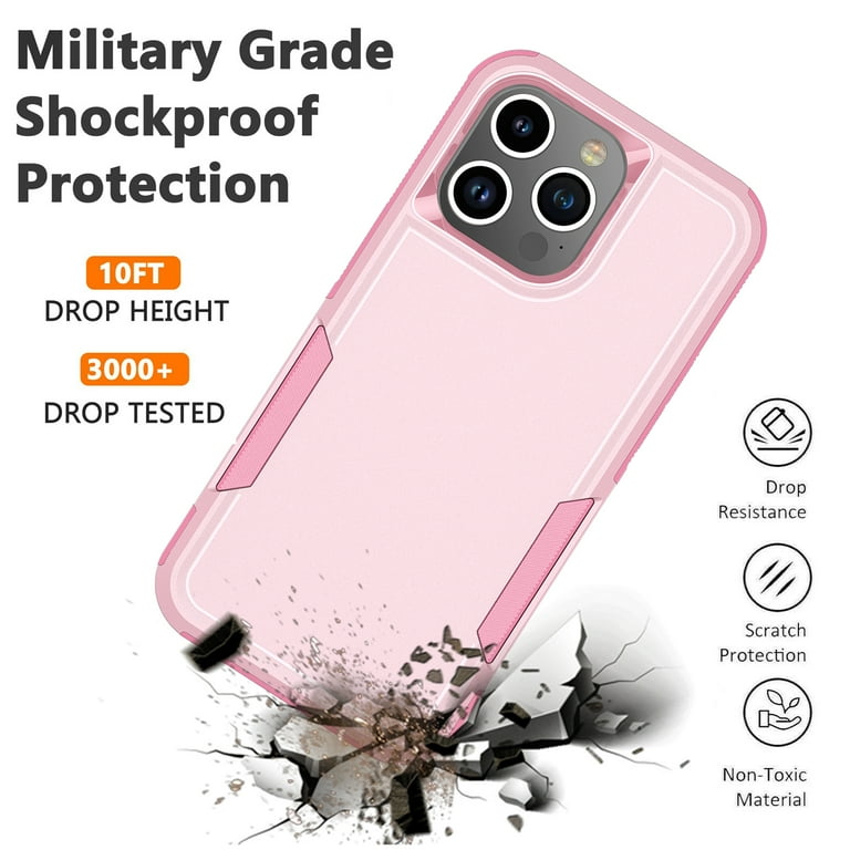 Njjex for Apple iPhone 15 Pro 2023 Phone Case,360°Full Body