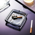 thumbnail image 2 of Saim Ashtrays for Home， Glass Ashtray， Cigar Ashtray，ash tray，1PCS,Gray, 2 of 5