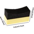 thumbnail image 4 of Esponjas multiusos para lavado de coches, esponja de limpieza para pulir zapatos, esponja de espuma para lavado de coches, espuma de abrillantado para coche, 5 uds. brillar Electrónica, 4 of 5