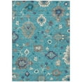 thumbnail image 2 of Addison Rugs Chantille Indoor/Outdoor Traditional Oushak Teal Washable Rectangle Rug, 3' x 5', 2 of 6