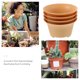 thumbnail image 3 of unbranded 4Ud Maceta De Resina Para Plantas Con Drenaje Para Hogar Y Oficina, 3 of 8