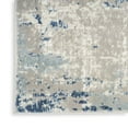 thumbnail image 5 of Nourison Concerto Distressed Ivory Grey Blue 2'2" x 12' Area Rug (2x12), 5 of 8