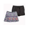 Print Skort And Solid Short, 2-Pack (Little Girls & Big Girls)