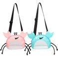 thumbnail image 1 of Kids Beach Bag Crab Set of 2 Design Shell Bag Cute Mesh Beach Bag with Adjustable Strap Beach Toy Bag Sand Toy Bag, 1 of 3