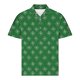 thumbnail image 3 of Blusa y camisa informal de manga corta con cuello vuelto y estampado de San Patricio para hombre., 3 of 6