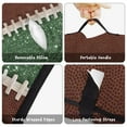 thumbnail image 6 of Green and Brown Football Stitch Pattern Toddler Nap Mats for Kids Preschool,Sleeping Mat Bag or Kids,Toddler Sleeping Bag,Toddler Nap Mat or Daycare, 6 of 6