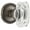 Grey, variant on Grandeur 828490 Newport Solid Brass Privacy Set - Bronze