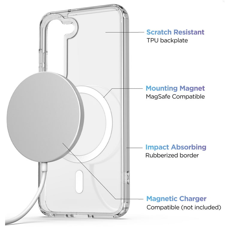 Samsung Galaxy S23 MagSafe Glacier Clear Case - Encased