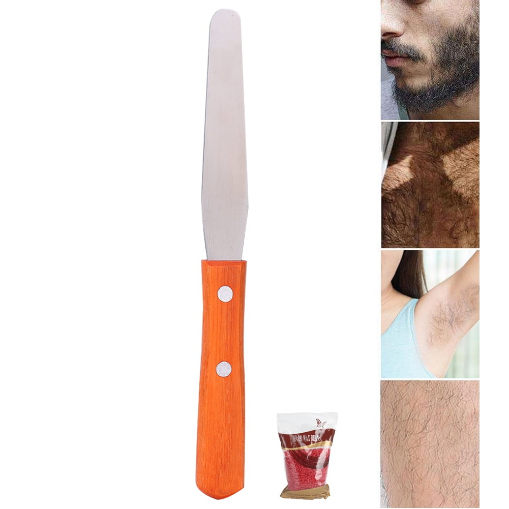 YLSHRF Professional Wooden Depilatory Wax Applicator Stick Spatula Hair