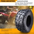 thumbnail image 6 of Free Country Set 2 Premium ATV/UTV tires 26x11R12 8PR Radial w/Side Scuff Guard, 6 of 7