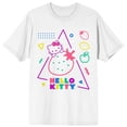 thumbnail image 1 of Hello Kitty Neon White T-Shirt, 1 of 2