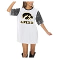 thumbnail image 2 of Women's Gameday Couture  White Iowa Hawkeyes Full Sequin Jersey Dress, 2 of 4