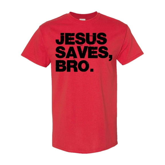 Inktastic Jesus Saves Bro Christian T-Shirt