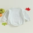 thumbnail image 4 of Halloween Bébé Fille Garçon Citrouille Imprimé Sweat-Shirt Romper Manches Longues Combinaisons Vêtements, 4 of 7