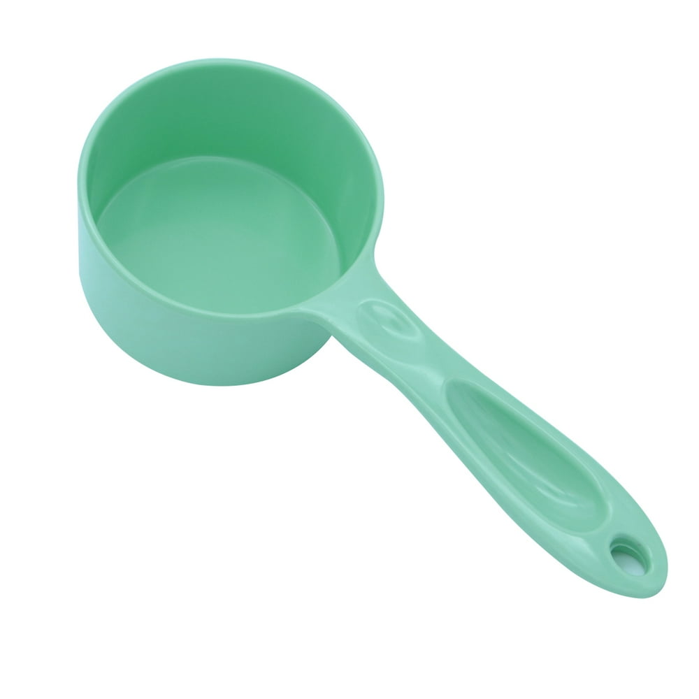 Plastic Pet Food Scoop Measuring Cups and Spoons for Dog Cat and Bird