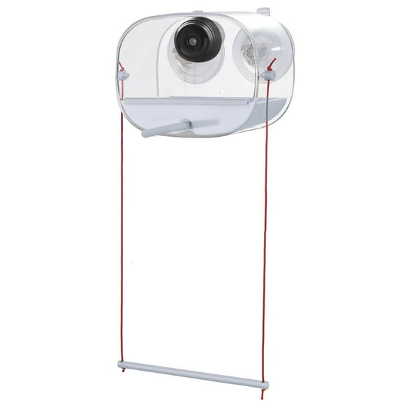 Hearth & Gear Bird Feeder With Camera Smart Bird Feeder Camera With 1080P AI Identify Instant Notifications Watching Auto Videos & Detection Ideal For Family And Cats Wheel Outdoor Cat Stuff Pig