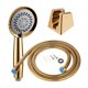 thumbnail image 1 of Cabezal de de mano 1,5 y accesorios de soporte cabezales de de ahorro de agua cabezal de pulverización accesorios de baño para el baño del B mayimx Alcachofa de la ducha, 1 of 9