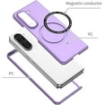 thumbnail image 5 of Magnetic Phone Case for Samsung Galaxy Z Fold5 5G Compatible with Magsafe, Military-Grade Shockproof Case with Built-in Magnet Circle for Samsung Galaxy Z Fold 5, MS Purple, 5 of 18