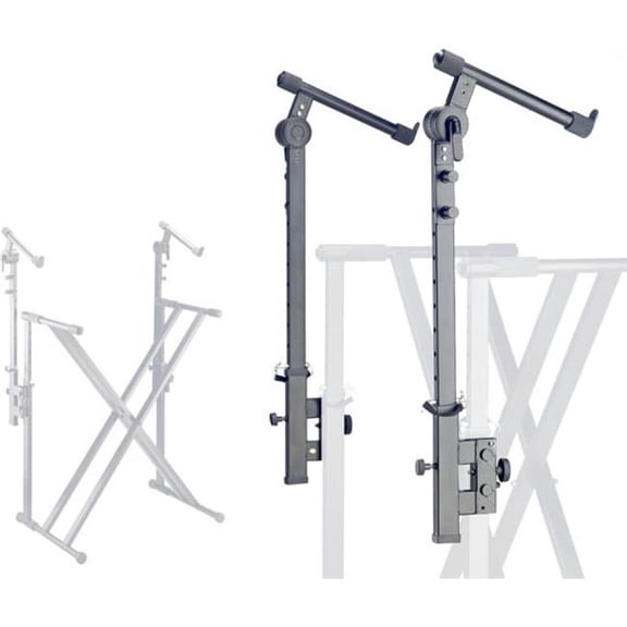 Stagg 18497 Steel Extension Brackets for KXS-A12 Keyboard Stand - 2 Piece
