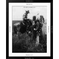 thumbnail image 5 of Art.com Cowboy Trading with Indians Using Sign Language - Tucumcari, NM Art Print by Lantern Press, Black Frame Wall Art, 32" x 40", 5 of 5