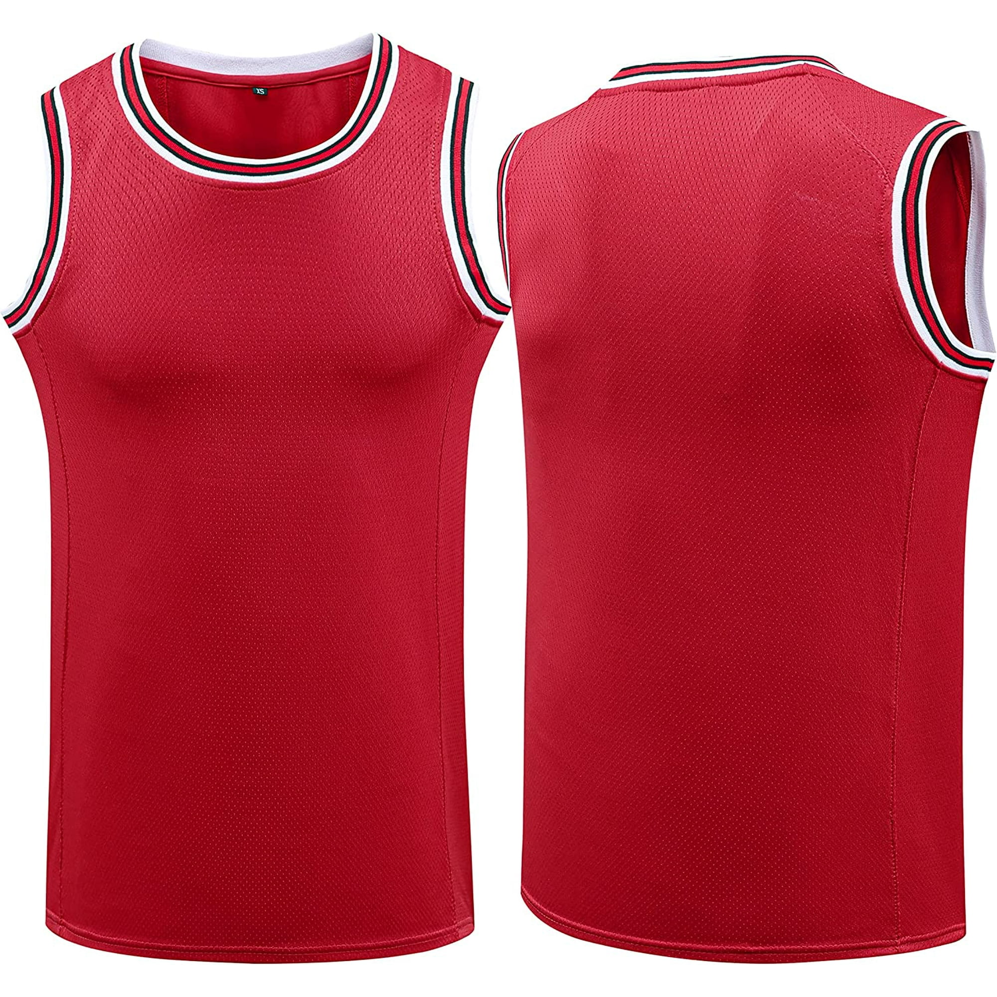 SHAJUNQI Basketball Jersey Men's Mesh Athletic Sports Shirts
