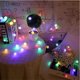 thumbnail image 5 of 1 Uds. Cadena de luces solares de piña-6,5 m 30 colores de luces MFZFUKR CPB-US-DYP812-3, 5 of 5