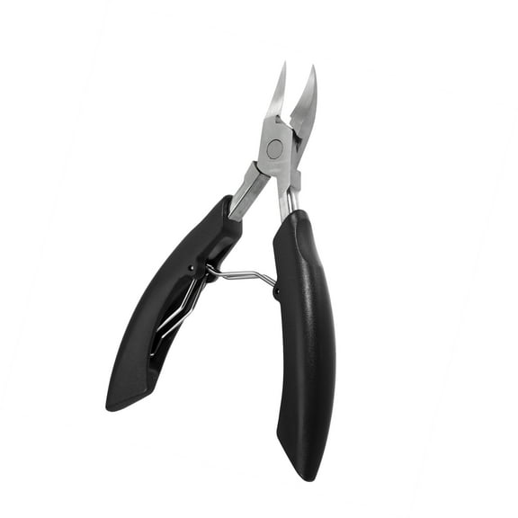 Vocoste Toe Nail Clippers Curved Blade for Thick Ingrown Toenails Black