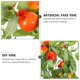 thumbnail image 3 of 1pc Hanging Rattan Cherry Leaf Vine DIY Artificial Vine Botanical Greenery, 3 of 4