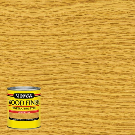Minwax Wood Finish Penetrating Stain, Natural, (Best Way To Get Wood Stain Off Hands)
