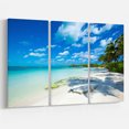 thumbnail image 2 of Tableau moderne imprimée sur toile Design Art Plage tropicale, 2 of 2