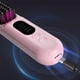 thumbnail image 2 of Cepillo Alisador de Pelo Inalámbrico, Cepillo Alisador de Calentamiento Rápido, Rizador de Pelo de Iones Negativos, Peine Calefactor Portátil-Rosa, 2 of 9