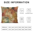 thumbnail image 6 of SHANXI Modern Artistic Throw Pillow Cases, Square Decorative Cushions for Living Room 18x18in, 6 of 6