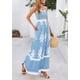 thumbnail image 4 of Vestido PRETTYGARDEN de Verano Floral con Tirantes Finos Maxi XXL, 4 of 8