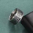 thumbnail image 4 of EOEMY Tree Of Life Ring Vintage Ancient Nordic Stainless Steel Jewelry, 4 of 8