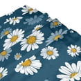 thumbnail image 3 of Yayeee Shower Curtain with Hooks 72"x72" Waterproof Fabric Bathroom Hanging Decor, Green Daisy Pattern, 3 of 5