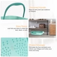 thumbnail image 3 of Baño de pies plegable, bañera de remojo de pies de 15 l/4 galones, bañera de remojo de pies con asa, lavabo de baño de remojo de pies para masajear puntos de acupuntura, remojo de pies de pedicura, tratamiento de spa en el hogar, lago azul Unique Bargains baños de pies, 3 of 7