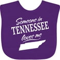 thumbnail image 3 of Inktastic Someone in Tennessee Loves Me Boys or Girls Baby Bib, 3 of 4