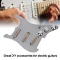 thumbnail image 3 of AMONIDA Electric Guitar Decoration Prewired Pickguard, SSS Loaded Pickguard, For Electric Guitar Musical Instrument Accessory, 3 of 8