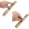 thumbnail image 5 of 2pcs 8 Inch Door Bolts - Stainless Steel Concealed Security French Door Locks With Hardwares, Metal Flush Latch Bolts For Composite Wood Double Dummy-, 5 of 5
