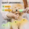 thumbnail image 3 of Professional PET CLIPPERS Dog Grooming Kit Heavy Duty Trimmer Thick Hair Cordles, 3 of 5