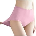 thumbnail image 3 of Lopecy-Sta Womens Panties Gift for Mother 2PC Fashion High Waisted Underwear Seamless Womens Underwear Breathable Wide Gusset Panties, 3 of 9