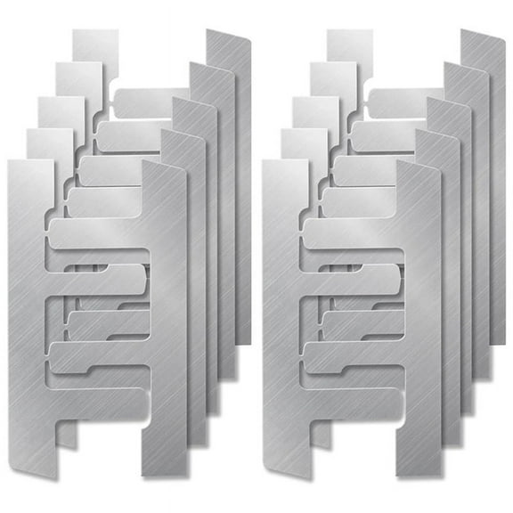 10PCS Switch Box Straps Electrical Box F Clips Support Strap on Electrical Outlet Repair for Loose Outlet Fix