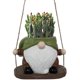 thumbnail image 3 of Maceta Oscilante Ygjytge resina para plantas interior y Exterior verde, 3 of 9