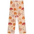 thumbnail image 5 of Top-kevin Pajama Sets for Womens Cute Dog Bone Loose Button Down Long Sleeve Shirts And Pants Set, 5 of 12